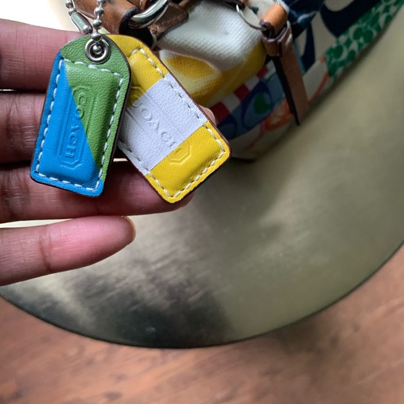 🏷Coach 40430 Hamptons Patchwork Top Handle Bag - Picture 8 of 9